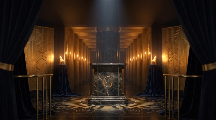 Online-Casino-Benutzeroberfläche auf Bildschirm